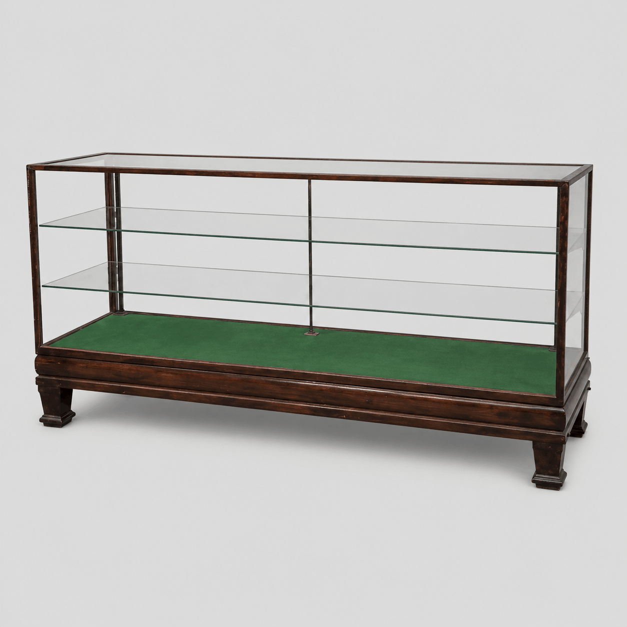 Antique Glass Display Cabinet